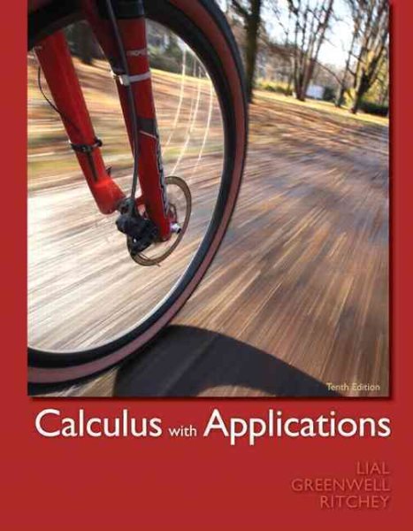 Calculus with Applications (10th Edition) cover