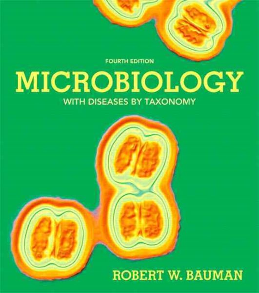Microbiology with Diseases by Taxonomy (4th Edition) cover