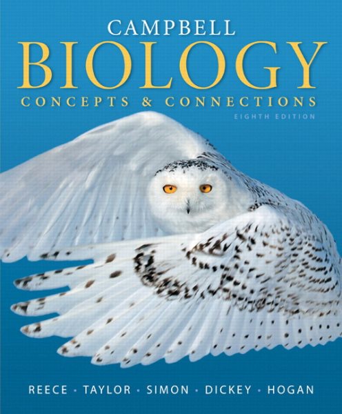Campbell Biology: Concepts & Connections (8th Edition) cover