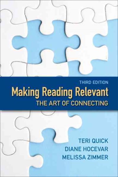 Making Reading Relevant: The Art of Connecting (3rd Edition) cover
