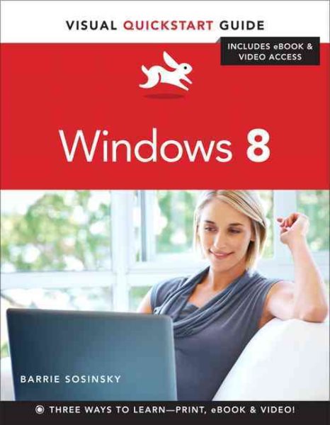 Windows 8: Visual QuickStart Guide cover