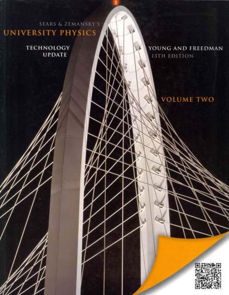 University Physics with Modern Physics Technology Update, Volume 2 (Chs. 21-37) (13th Edition) cover