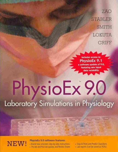 PhysioEx 9.0: Laboratory Simulations in Physiology cover