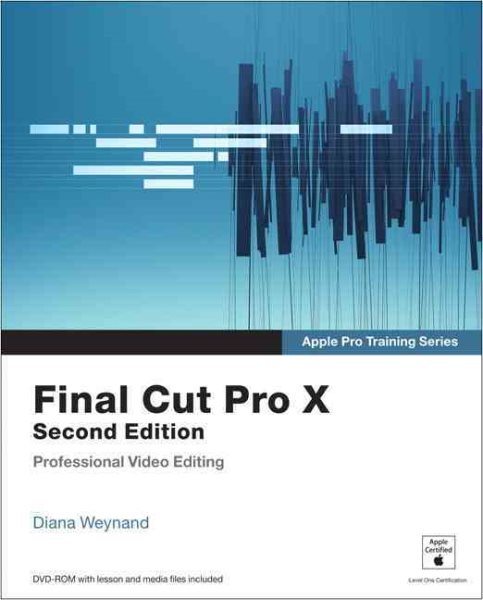 Final Cut Pro X (Apple Pro Training) cover