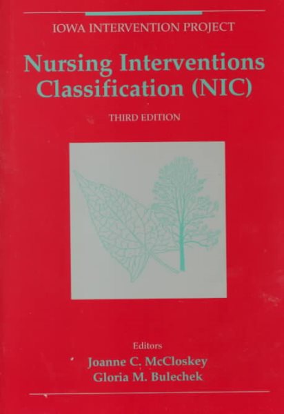 Nursing Interventions Classification (NIC) cover