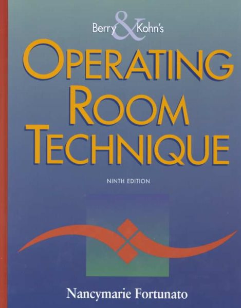 Berry & Kohn's Operating Room Technique cover