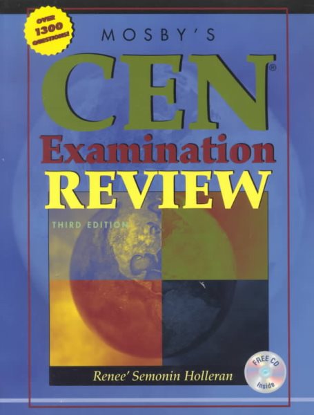 Mosby's CEN Examination Review (Book with CD-ROM) cover