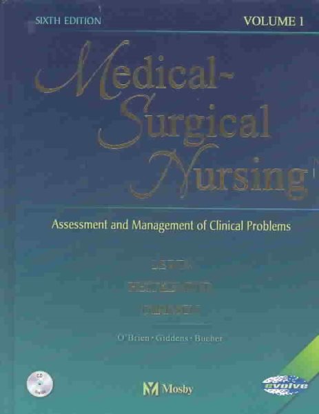 Medical-Surgical Nursing: Assessment and Management of Clinical Problems (2 volume set)
