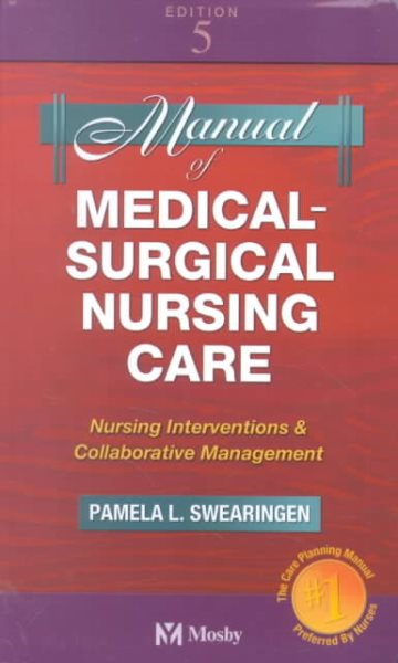 Manual of Medical-Surgical Nursing Care: Nursing Interventions and Collaborative Management cover