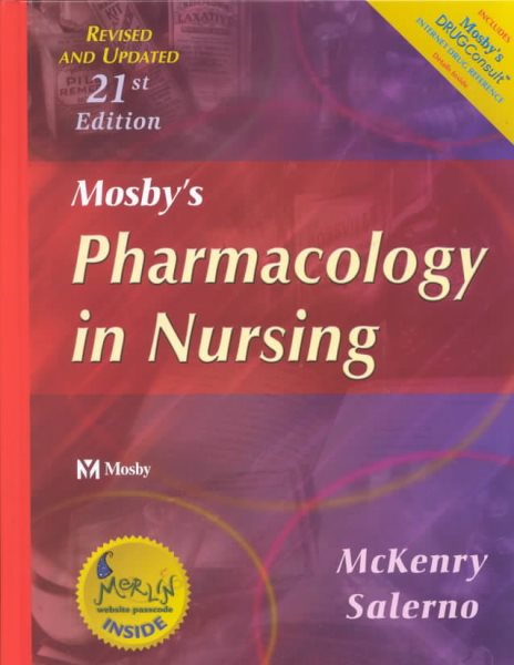 Mosby's Pharmacology in Nursing cover