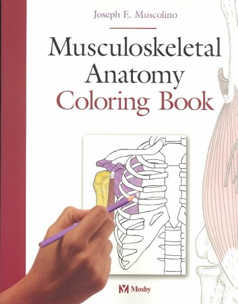 Musculoskeletal Anatomy Coloring Book cover