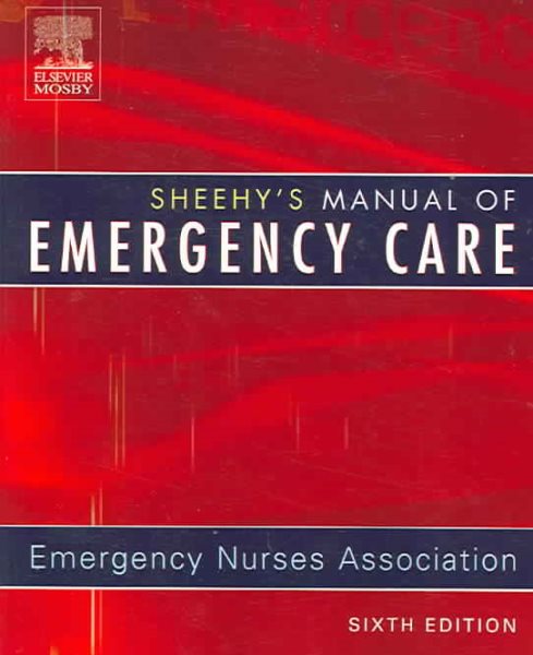 Sheehy's Manual of Emergency Care (Newberry, Sheehy's Manual of Emergency Care) cover