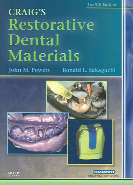 Craig's Restorative Dental Materials (Dental Materials: Properties & Manipulation (Craig)) cover