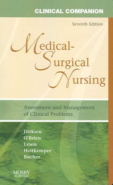 Clinical Companion to Medical-Surgical Nursing: Assessment and Management of Clinical Problems (Clinical Companion (Elsevier)) cover