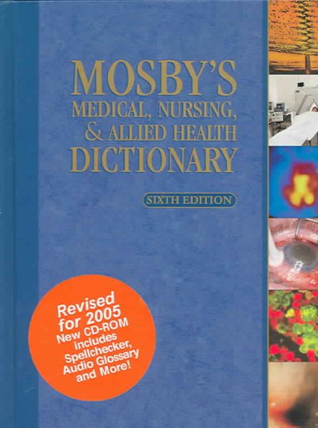 Mosby's Medical, Nursing, & Allied Health Dictionary - Revised Reprint cover
