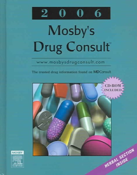 Mosby's Drug Consult 2006 (Generic Prescription Physician's Reference Book Series) cover