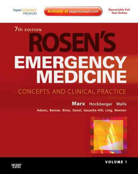 Rosen's Emergency Medicine - Concepts and Clinical Practice, 2-Volume Set: Expert Consult Premium Edition - Enhanced Online Features and Print cover