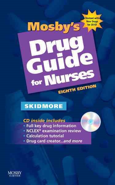 Mosby's Drug Guide for Nurses with 2010 Update cover