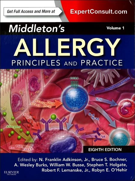 Middleton's Allergy 2-Volume Set cover
