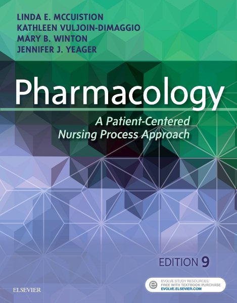 Pharmacology: A Patient-Centered Nursing Process Approach cover
