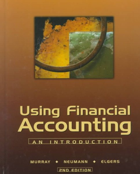 Using Financial Accounting: An Introduction
