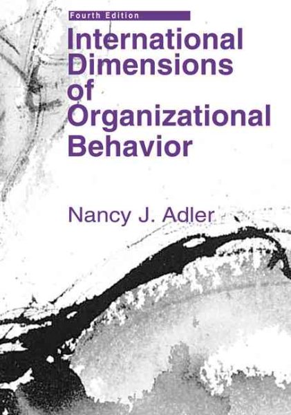 International Dimensions of Organizational Behavior cover
