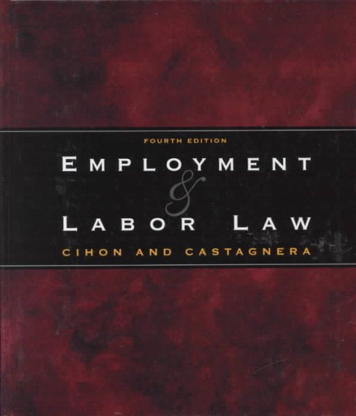 Employment and Labor Law cover