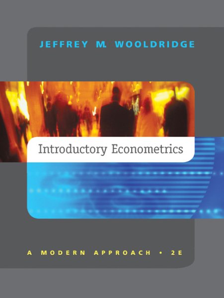 Introductory Econometrics: A Modern Approach cover