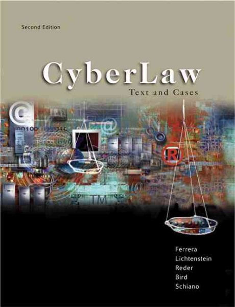 CyberLaw: Text and Cases cover