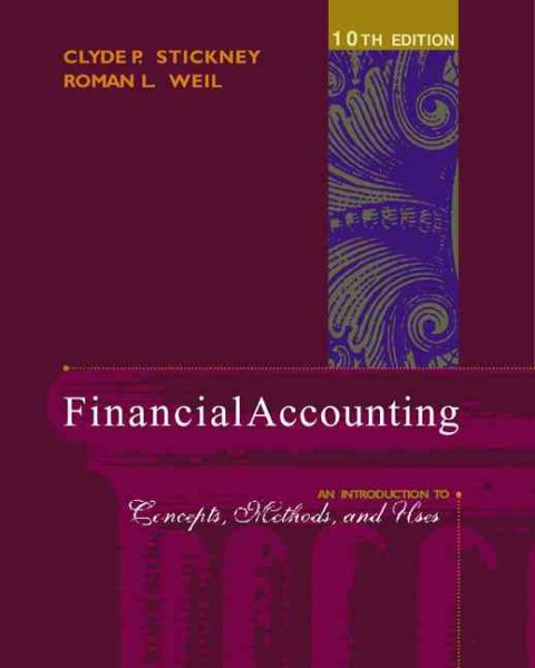 Financial Accounting: An Introduction to Concepts, Methods, and Uses cover
