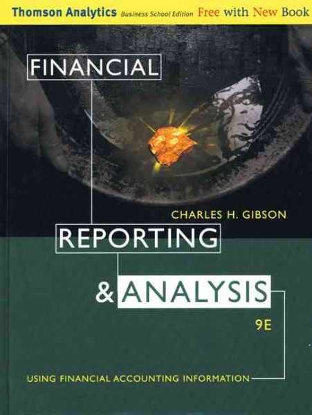 Financial Reporting and Analysis: Using Financial Accounting Information cover