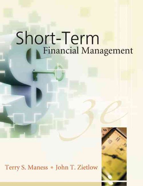 Short-Term Financial Management cover