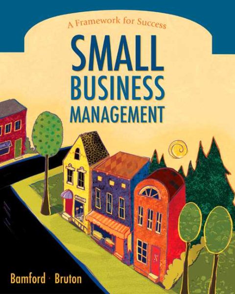 Small Business Management: A Framework for Success cover