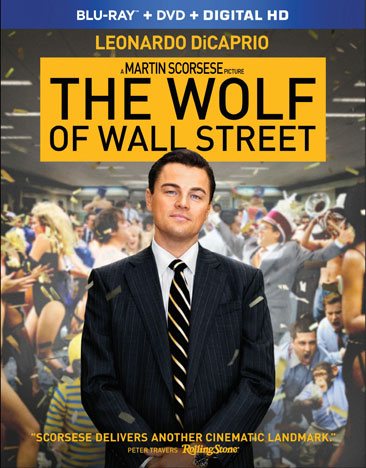 The Wolf of Wall Street (Blu-ray + DVD + Digital HD) cover