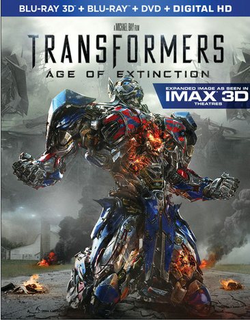 Transformers: Age of Extinction [Blu-ray] cover