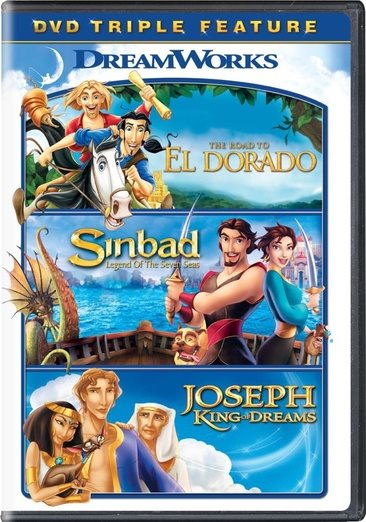 The Road to El Dorado / Sinbad: Legend of Seven Seas / Joseph: King of Dreams cover