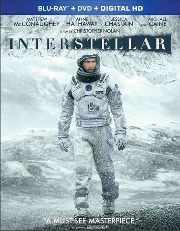 Interstellar (Blu-ray + DVD Combo Pack) cover