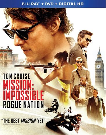 Mission: Impossible - Rogue Nation [Blu-ray] cover