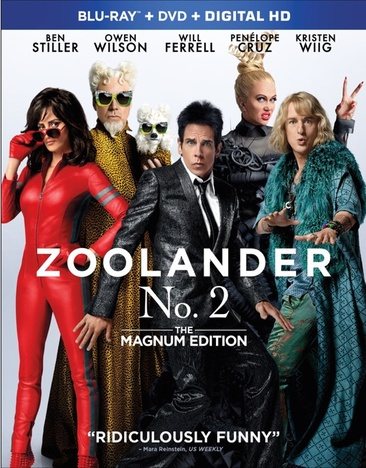 Zoolander No. 2: The Magnum Edition [Blu-ray] cover