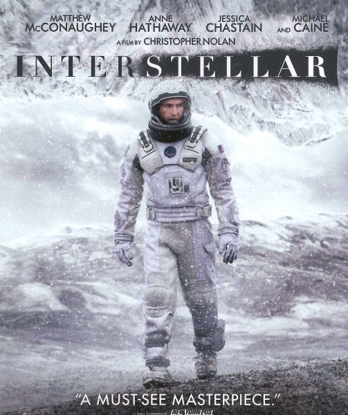 Interstellar [Blu-ray] cover