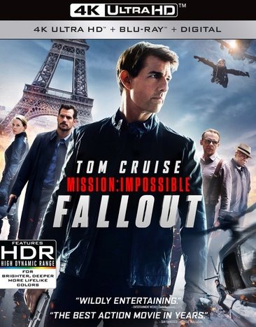 Mission: Impossible - Fallout [Blu-ray] cover
