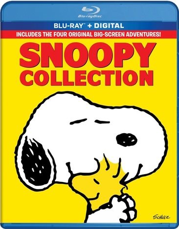 The Snoopy 4-Movie Collection (Blu-ray + Digital) cover
