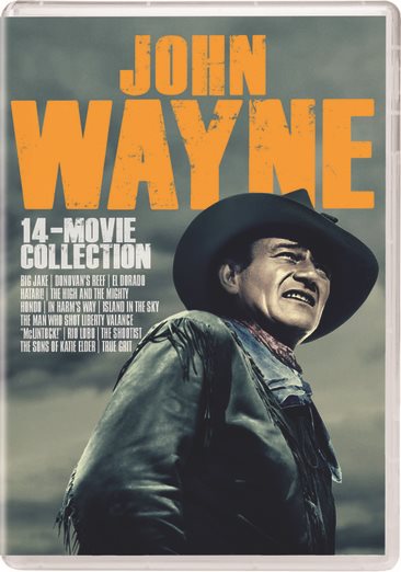 John Wayne Essential 14-Movie Collection cover