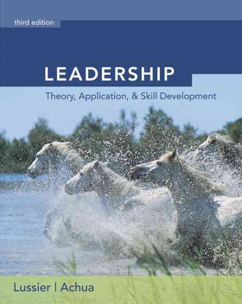 Leadership (with InfoTrac) cover