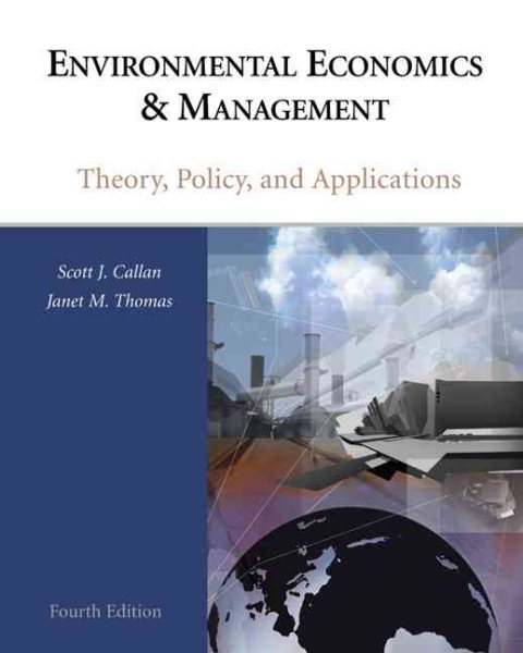 Environmental Economics and Management: Theory, Policy and Applications cover
