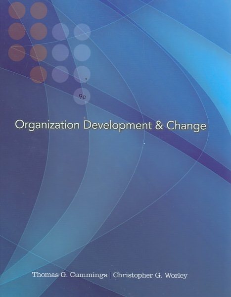 Organization Development and Change (with InfoTrac College Edition Printed Access Card) cover