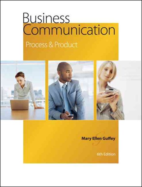 Business Communication: Process and Product cover