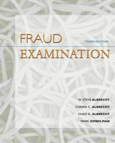 Fraud Examination - Third Edition cover