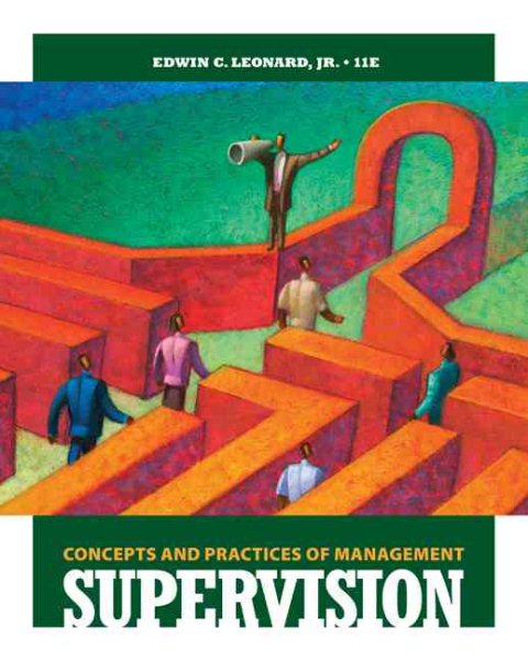 Supervision: Concepts and Practices of Management cover