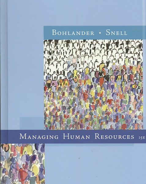 Managing Human Resources (Available Titles Aplia)
